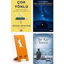 Mundi Çok Yönlü - Başarı Için Neden Çok Şeyle Ilgilen... - David Epstein + Kuzey Işıklarının Şarkısı + Telefon Tutucu + Bir Kar Tanesi