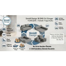 Simidil Design 18 Dns Yumuşak Sünger - 3 cm Kalınlık Yüksek Yoğunluklu 19 Ölçü Seçenekli - Döşemelik Sedir, Minder, Yatak ve Evcil Hayvan Süngerleri