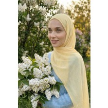 Armanda Organic Touch Viskoz Şal- 3601-630 Limon Sarısı