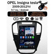 Conio Opel Insignia 2009-2012 Uyumlu Android 14 IPS Navigasyon Multimedya Tesla Ekran Kablosuz Apple Carplay Android Auto Bluetooth Wifi Gps Geri Görüş Kameralı