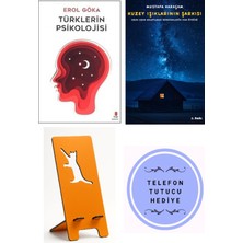 Kapı Yayınları Türklerin Psikolojisi - Erol Göka + Kuzey Işıklarının Şarkısı + Telefon Tutucu