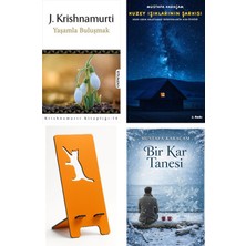 Kapı Yayınları Yaşamla Buluşmak - Jiddu Krishnamurti + Kuzey Işıklarının Şarkısı + Telefon Tutucu