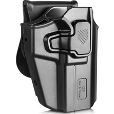 Gun & Flower Gun&flower Universal Pro Level Iı Polimer Holster -Sağ El , Siyah