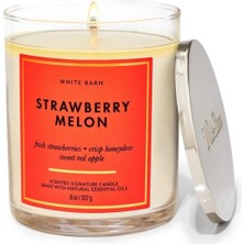Bath & Body Works Strawberry Melon Orta Boy Mum 227 G