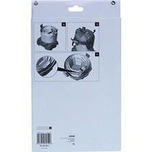 Die Grup Bosch Professional Accessories Toz Torbası, Gri, 5 Adet