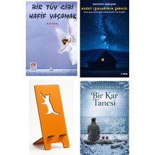 New Age Yayınları Bir Tüy Gibi Yaşamak - Ruth Fishel + Kuzey Işıklarının Şarkısı + Telefon Tutucu + Bir Kar Tanesi