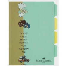 Faber-Castell 4 Ayraçlı Dosya A4