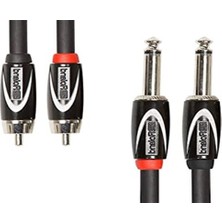 Die Grup Çift Bağlantı Kablo, 6,3 mm Jak ve Rca, 1.5 M Uzunluk