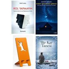 Hümanist Kitap Yayıncılık Rol Yapmayın - Ümit Anıl + Kuzey Işıklarının Şarkısı + Telefon Tutucu + Bir Kar Tanesi