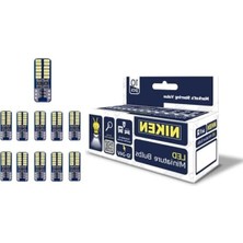 MarkEntegra 10'lu Paket T10 Canbus Park LED Ampul, 6500K Beyaz