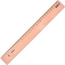 Yıldızlar Tahta Cetvel 30 cm