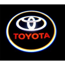 Sm Motors Toyotaaraçlar Için Pilli Yapıştırmalı Kapı Altı LED Logo-Projektör