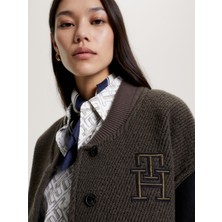 Tommy Hilfiger Imd Leather Wool Blend Jacket