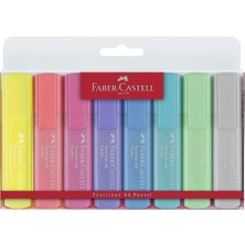 Faber Castell Faber-Castell 1546 Pastel Renk Fosforlu Kalem 8'li