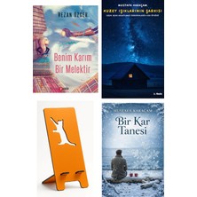 Puslu Yayıncılık Benim Karım Bir Melektir - Rezan Özger + Kuzey Işıklarının Şarkısı + Telefon Tutucu + Bir Kar Tanesi