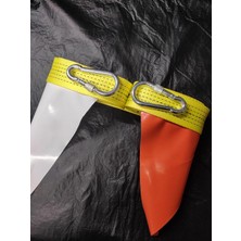 5 Metre Araç Çekme Halatı, 80 Gram Polyester, Çelik Vidalı Kancalar, 3 Ton Çekme Kuvveti, Renk