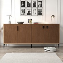 EVMO Home 4004 Neva Konsol 180  cm  Kaplan - Sepet Konsol - Tv Ünitesi - Yemek Odası