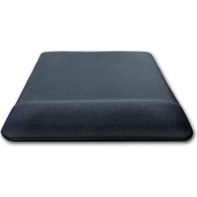 Lunatic Kare Siyah Bilek Destekli Mouse Pad Ergonomik Kaymaz Taban Oyun ve Ofis Için Fare Altlığ�