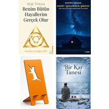 Destek Yayınları Benim Bütün Hayallerim Gerçek Olur - Ayşe Tolga + Kuzey Işıklarının Şarkısı + Telefon Tutucu + Bir Kar Tanesi