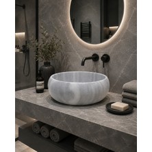 Deca Stone Mermer Lavabo - Marmara Teker Lavabo