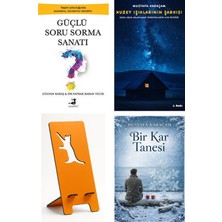 Olimpos Yayınları Güçlü Soru Sorma Sanatı - Gülyan Kabaş + Kuzey Işıklarının Şarkısı + Telefon Tutucu + Bir Kar Tanesi