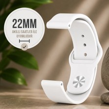TechTrove Amazfit Balance Uyumlu 22MM Ayarlanabilir Spor Silikon Kordon