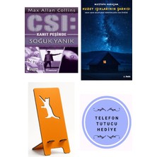 İnkılap Kitabevi Csı:kanıt Peşinde-Soğuk Yanık - Max Allan Collins + Kuzey Işıklarının Şarkısı + Telefon Tutucu