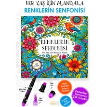 Bilgi Park Renklerin Senfonisi – Her Yaş Için Mandala | 96 Sayfa | Çek-Kopar Mandala Kitabı | Yıldız Kalem Hediyeli!