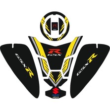 Aras Reklam ve Moto Aksesuar Suzuki R - Gsx Uyumlu Tank Pad Seti