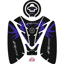 Aras Reklam ve Moto Aksesuar Yamaha R25 2019-2024 Uyumlu Tank Pad Seti