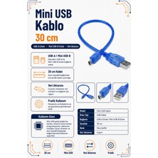 Mini USB Kablo - 30CM