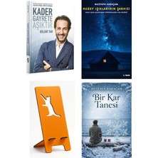 Hürriyet Kitap Kader Gayrete Aşıktır - Bülent Yar + Kuzey Işıklarının Şarkısı + Telefon Tutucu + Bir Kar Tanesi