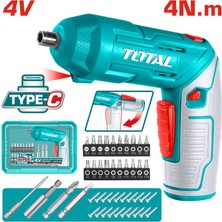 Total 4V Şarjlı Vidalama TSDLI04425
