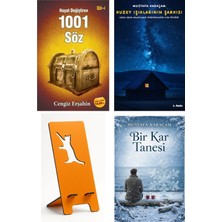 Tutku Yayınevi Hayat Değiştiren 1001 Söz - Cengiz Erşahin + Kuzey Işıklarının Şarkısı + Telefon Tutucu + Bir Kar Tanesi