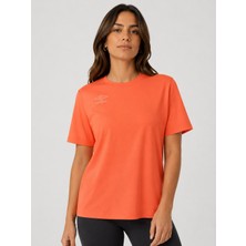 Umbro Season Turuncu Pamuklu Kadın Spor Tişört - VF0510
