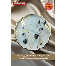 Kahramanlar Elit Çay Kahve Kahvaltılık ve Sunum Tepsisi 38 cm