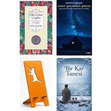 Libros Kitap Dile Gelen Çizgiler - Silvia Arsebük + Kuzey Işıklarının Şarkısı + Telefon Tutucu + Bir Kar Tanesi