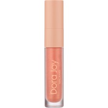 Dora Joy SPF30 Likit Allık Glowing Peach 02 Fırça Aplikatörlü Kolajen Hyalüronik Asit E ve C Vitamini / Liquid Joy Blush