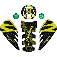 Aras Reklam ve Moto Aksesuar Bajaj Pulsar 2014-2024 Uyumlu Tank Pad Seti