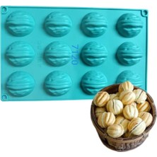 Depposite Silikon Ceviz Pasta Kalıbı (12 Porsiyon)