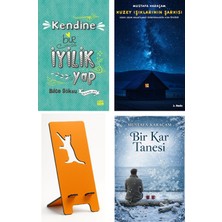 Carpe Diem Kendine Bir Iyilik Yap - Bilge Göksu + Kuzey Işıklarının Şarkısı + Telefon Tutucu + Bir Kar Tanesi