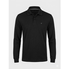 Huğlu Modal Kumaş Unisex Outdoor  Polo Yaka Sweatshirt