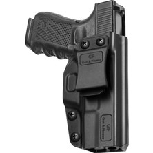 Gun & Flower Gun&flower Iwb Polymer Holster G19 Gen3-6/ G19X /G23 Gen3-4 /G26 GEN3-5/G32 Gen3-4 /G44/G45 Uyumlu - Sağ El ,siyah