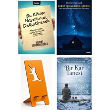Bu Kitap Hayatınızı Değiştirecek - Murat Toktamışoğlu + Kuzey Işıklarının Şarkısı + Telefon Tutucu + Bir Kar Tanesi
