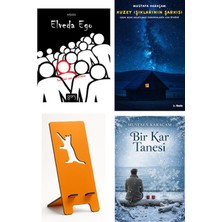 Ganj Kitap Elveda Ego Kendimi Sen Sanmıştım - Miskin + Kuzey Işıklarının Şarkısı + Telefon Tutucu + Bir Kar Tanesi
