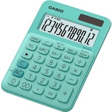Casio MS-20UC-GN Renkli Masa Tipi Hesap Makinesi 12 Hane