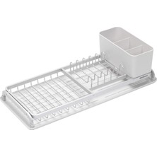 Brabantia BRA117268 Küçük Bulaşıklık, Açık Gri,13 x 49 x 21.6 cm