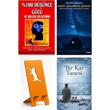 Platform Yayınları 100 Düşünce Gücü ve Bellek Geliştirme - Ursula Markham + Kuzey Işıklarının Şarkısı + Telefon Tutucu + Bir Kar Tanesi