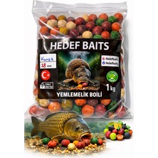 Sr Sazanrig Yemlemelik 8 Farklı Aroma Karışık Boili Sazan Yemi 18 mm (1 Kg)