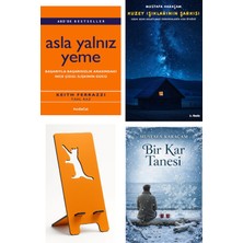 Mediacat Yayınları Asla Yalnız Yeme - Keith Ferrazzi + Kuzey Işıklarının Şarkısı + Telefon Tutucu + Bir Kar Tanesi
